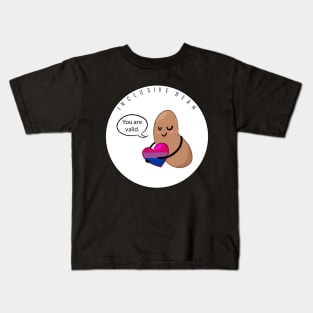 Bi Pride: Inclusive Bean Kids T-Shirt